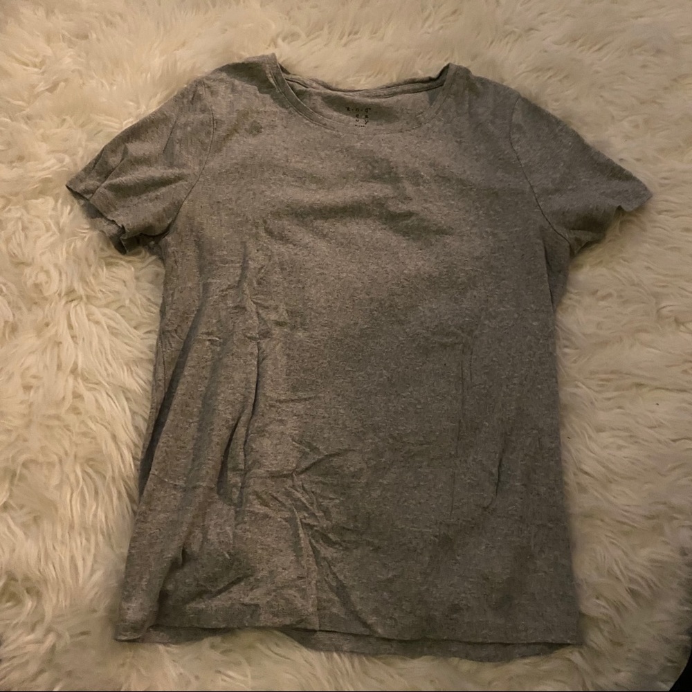 A new day grey T-shirt